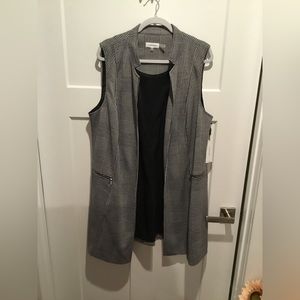 New Calvin Klein Ladies Long Jacket - Size 18W